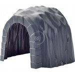 Set  Trenulet cu baterie Circuit  cu accesorii din lemn cu 80 de piese- 2 nivele